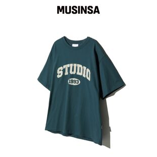 1993STUDIO 阿奇工作室 T恤绿色情侣短袖MUSINSA韩国直邮官方正品