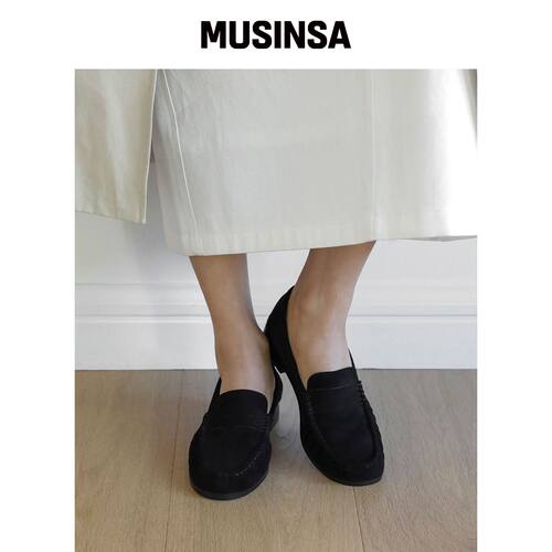 SAPPUN anorak 毛绒便士乐福鞋 (2.5cm) MUSINSA韩国直邮官方正品