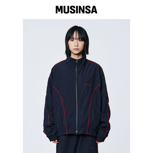 AAMBITION LINE 田径上衣 (婴儿蓝) MUSINSA韩国官网直邮进口