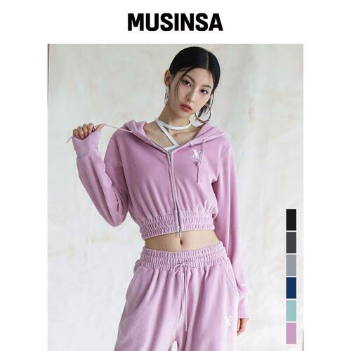 AVANDRESS 非常Beloa连帽拉链外套 - 6COL韩国官网直邮进口