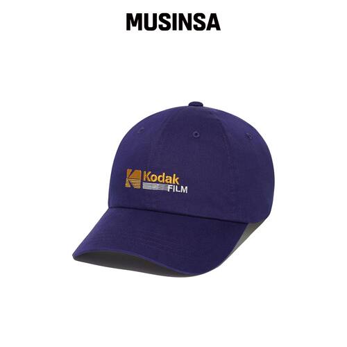KODAK RAGS 胶片LOGO 棒球帽 PURPLE MUSINSA韩国官网直邮进口