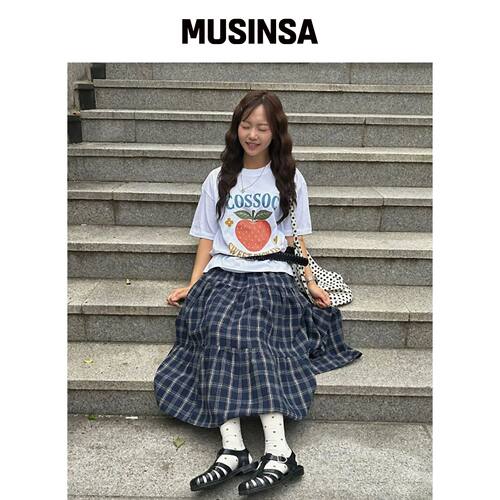 COSO 非常非常宽松T恤（白色）韩国官网直邮进口MUSINSA