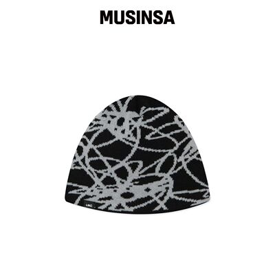 LMC 花朵无边帽 黑色 MUSINSA韩国官网直邮进口