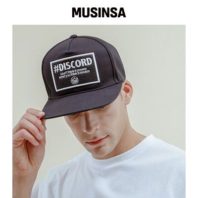 PEEPS neo discord snapback（黑白）韩国官网直邮进口MUSINSA