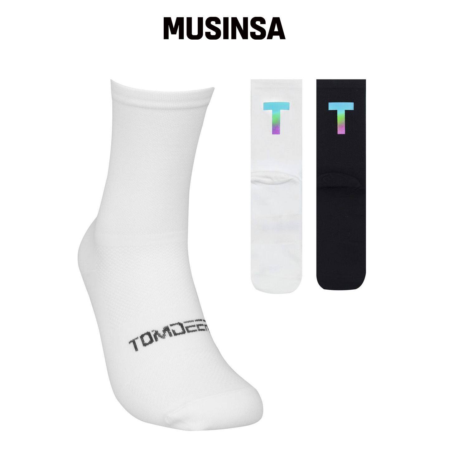 TOMDEER 光反射反光夜视自行车袜 MUSINSA韩国官网直邮进口