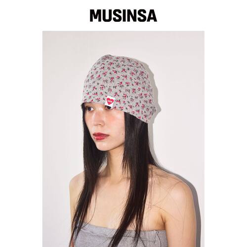 USITE BABY 花卉夏季帽子（灰色） MUSINSA韩国官网直邮进口