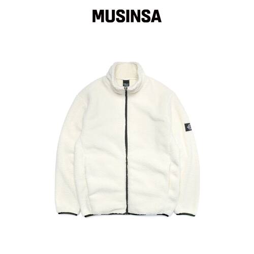 UNI APPAREL 羊毛抓绒拉链衫 OFF-WHITE韩国官网直邮进口MUSINSA