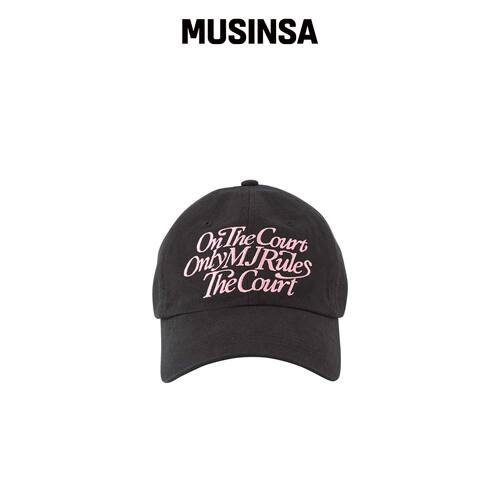 WMC MJ TYPO 帽子_BLACK MUSINSA韩国官网直邮进口