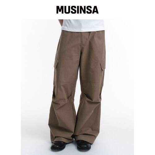 DIVEIN VERN CARGO PANTS V2 (橄榄米色) MUSINS韩国官网直邮进口