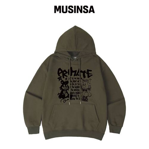 PRIMATE REFLECT 宽松版连帽卫衣 9种颜色 MUSIN韩国官网直邮进口