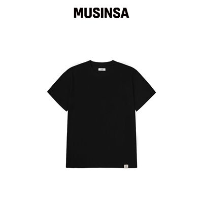 GLOWNY G BOX TEE（黑色） MUSINSA韩国官网直邮进口