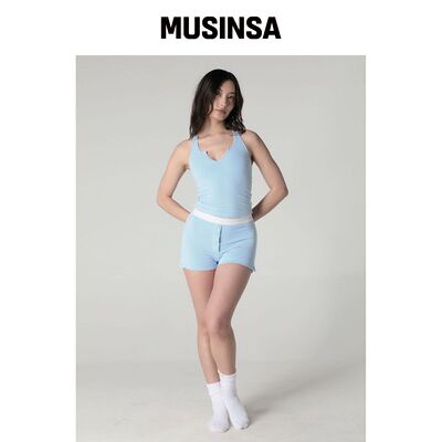 GLOWNY MELLOW BOXER BRIEF（婴儿蓝） MUSINSA韩国官网直邮进口