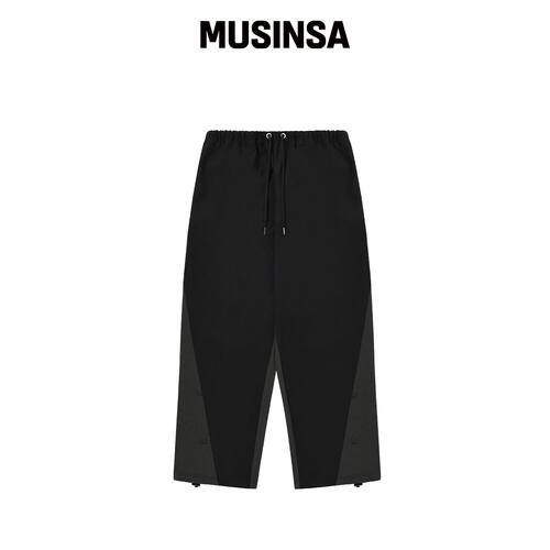 ALL EYES DOWN LOGO PATTEN PANT (深灰色)韩国官网直邮进口