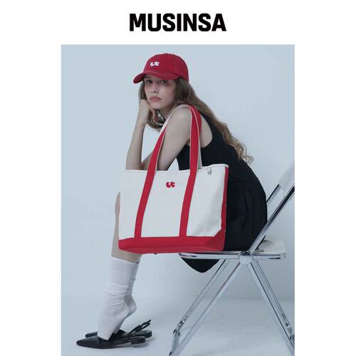 MORELIKEIT ACTIVE 帆布包 RED韩国官网直邮进口MUSINSA