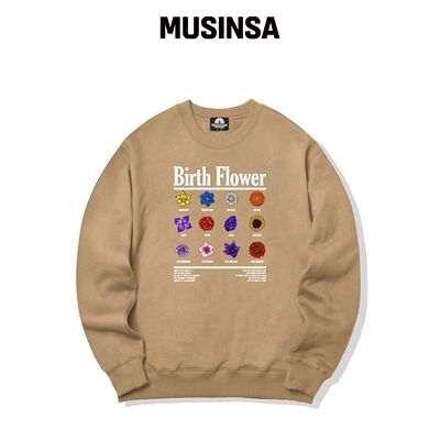 TRIPSHION BIRTH FLOWER GRAPHIC 圆领T恤 - 婴韩国官网直邮进口