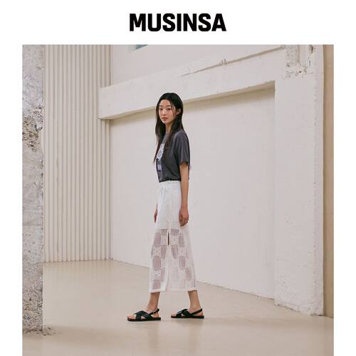 LAP 钩编夏季长裙 AS2WS660韩国官网直邮进口MUSINSA