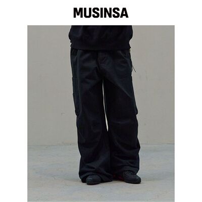 DESIRED 多口袋阔腿工装裤-FESK2201B03 MUSINSA韩国官网直邮进口