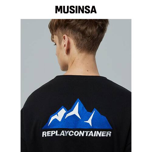 REPLAY CONTAINER blue mountain mtm (黑色)韩国官网直邮进口