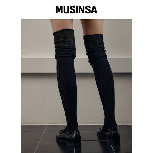 LOOKAST 软款过膝袜 / SOFT OVER KNEE SOCKS_5c韩国官网直邮进口