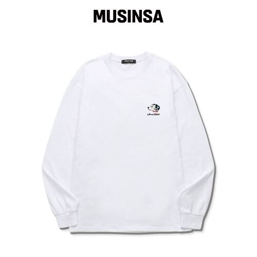 SHUTTER Dalmatian 长袖衬衫 (SLS012) WHITE韩国官网直邮进口