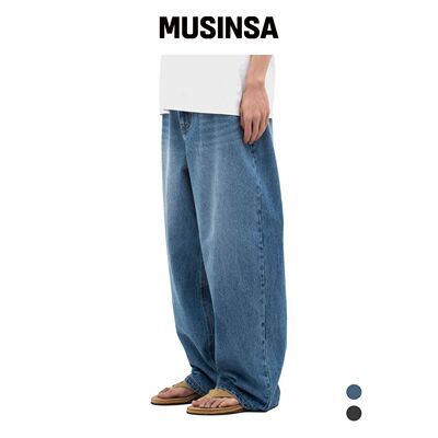 DEFGARMENTS 宽松版型牛仔裤[2种颜色] MUSINSA韩国官网直邮进口