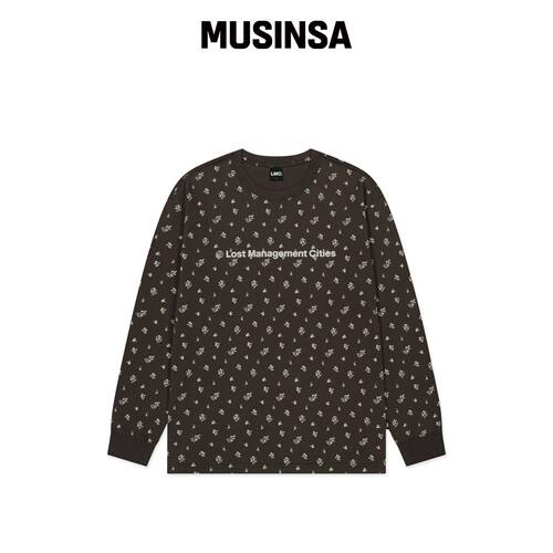 LMC FN OG 长袖T恤 花棕色韩国官网直邮进口MUSINSA