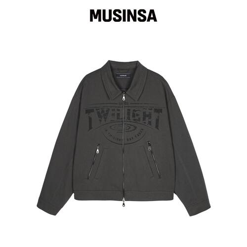 IDWS 黄昏工作夹克 深灰色 MUSINSA韩国官网直邮进口
