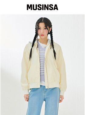 CHASECULT 女性蓝色连帽外套-DARG4161B0A韩国官网直邮进口