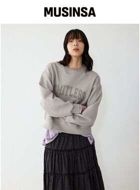 STUDIO TOMBOY PIGMENT LETTERING 运动衬衫_打G韩国官网直邮进口