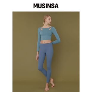 REINAMORA 5元素热裤子茶蓝 MUSINSA韩国官网直邮进口