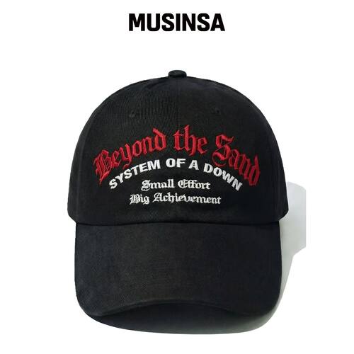 IDWS 系统故障长款黑色帽子 MUSINSA韩国直邮官方正品