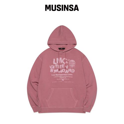 LMC OVERDYED CITIZEN STANDARD 连帽卫衣 粉色 韩国官网直邮进口