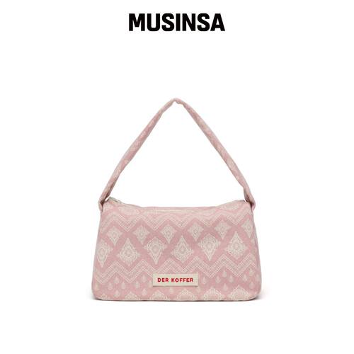 DER KOFFER HOBO DAMASK [D/PINK]_小号韩国官网直邮进口MUSINSA