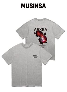 AEXEA 玫瑰星云短袖T恤 F05BRD_ABX11068韩国官网直邮进口MUSINSA