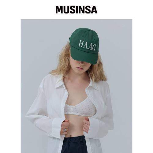 HAAG 一顶绿色的哈根帽 MUSINSA韩国官网直邮进口