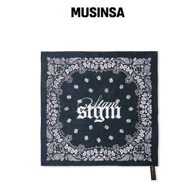 STIGMA ML BANDANA BLACK MUSINSA韩国官网直邮进口