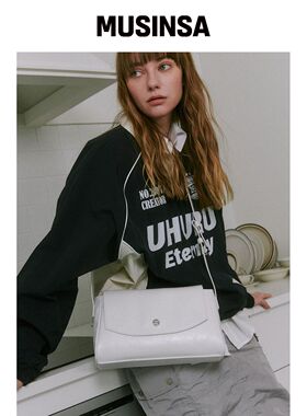 SEMICODE capture bag mini - crinkle white韩国官网直邮进口