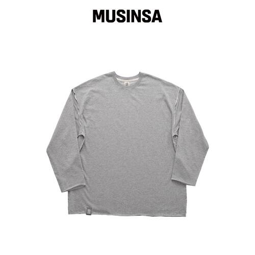 A NOTHING VINTAGE P. DYEING CUT-OUT BOX TEE 韩国官网直邮进口
