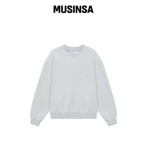 MTTIRÉ ME 水洗叠层卫衣 / 浅灰色韩国官网直邮进口MUSINSA