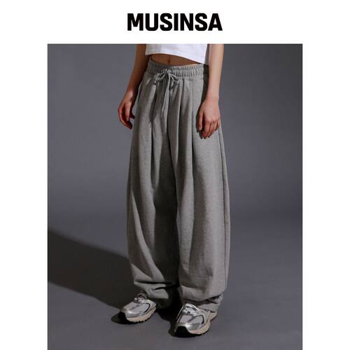 LIKE THE MOST 핀턱ver2宽松训练裤[混色] MUSINSA韩国官网直邮进口