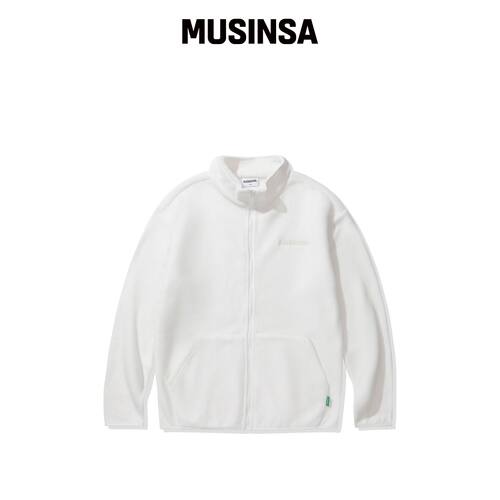 ALEXNAIDEN 精华抓绒拉链衫（OFF-WHITE）韩国官网直邮进口