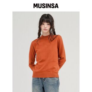 CHASECULT 女款半高领毛衣-FFZG5252D0Q MUSINSA韩国官网直邮进口