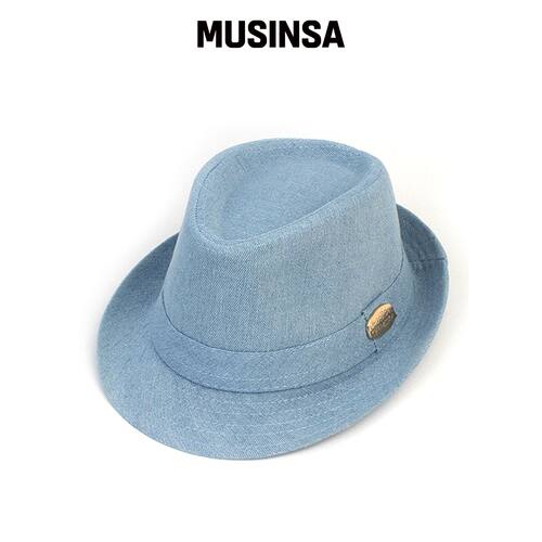 UNIVERSAL CHEMISTRY BU Light Denim Fedora 牛韩国官网直邮进口