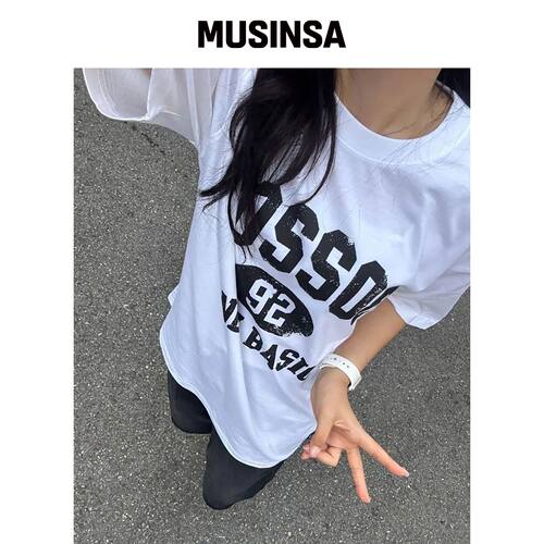 COSO 92 新基础短袖T恤（白色）韩国官网直邮进口MUSINSA