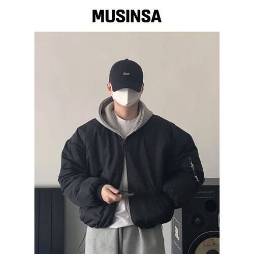 NUS YEI MA1 夹克 (黑色) MUSINSA韩国官网直邮进口
