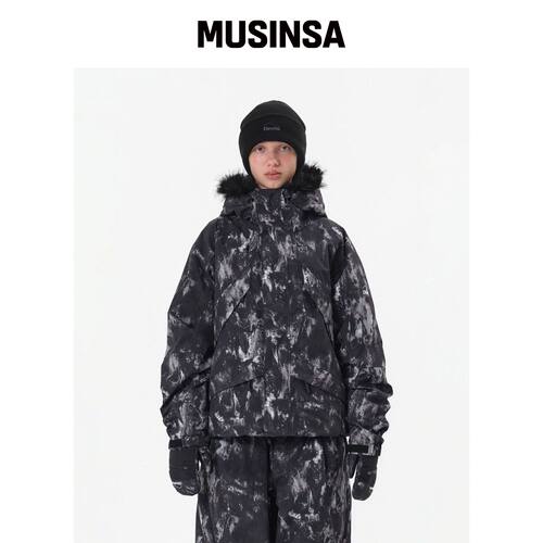 DIMITO SHADOW JACKET MARBLE BLACK韩国官网直邮进口MUSINSA