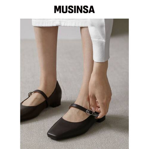 SAPPUN MONTANA 玛丽珍平底鞋 (2.5cm) MUSINSA韩国官网直邮进口