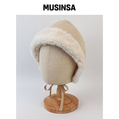 UNIVERSAL CHEMISTRY Bio Poly Fur 米色童帽 MU韩国官网直邮进口
