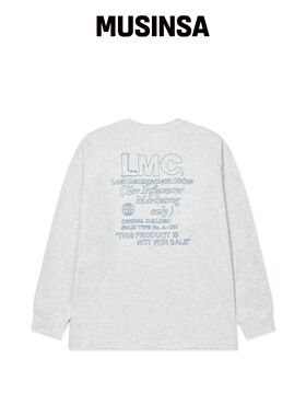 LMC FN DOODLE 长袖T恤 浅灰色韩国官网直邮进口