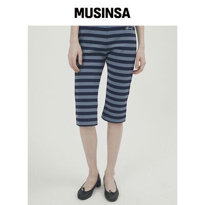 RETRIEVER CLUB JERSEY CAPRI PANTS [蓝色] MUS韩国官网直邮进口